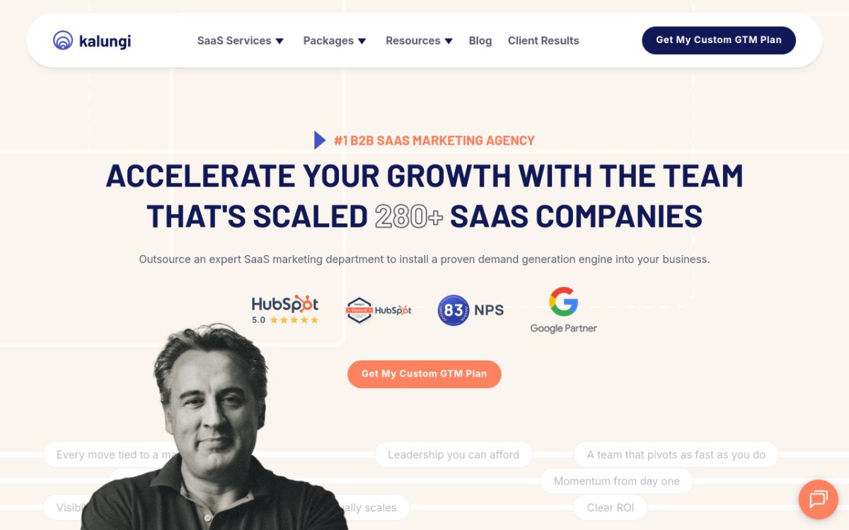 Screenshot of the Kalungi website