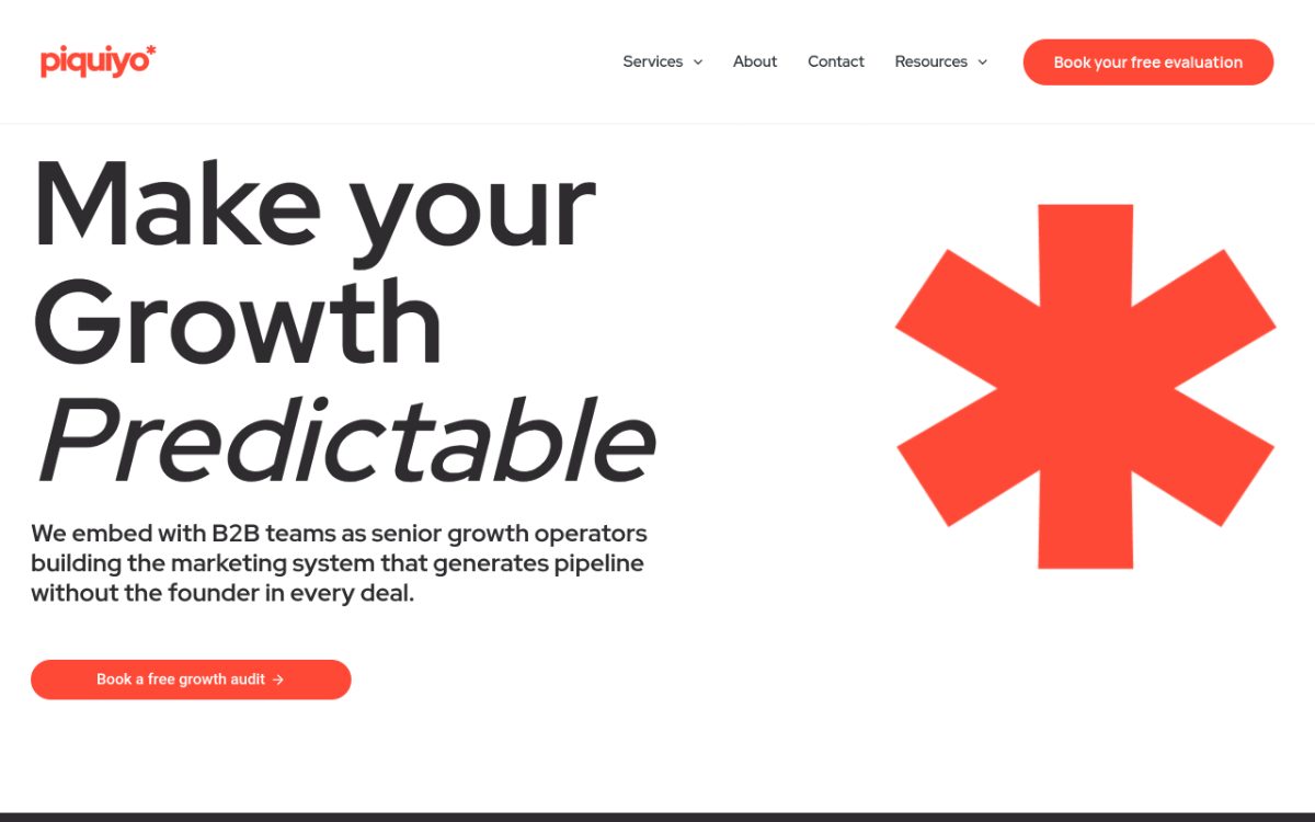 Screenshot of the Piquiyo website