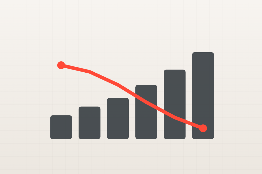 Impressions rising while clicks fall in Search Console